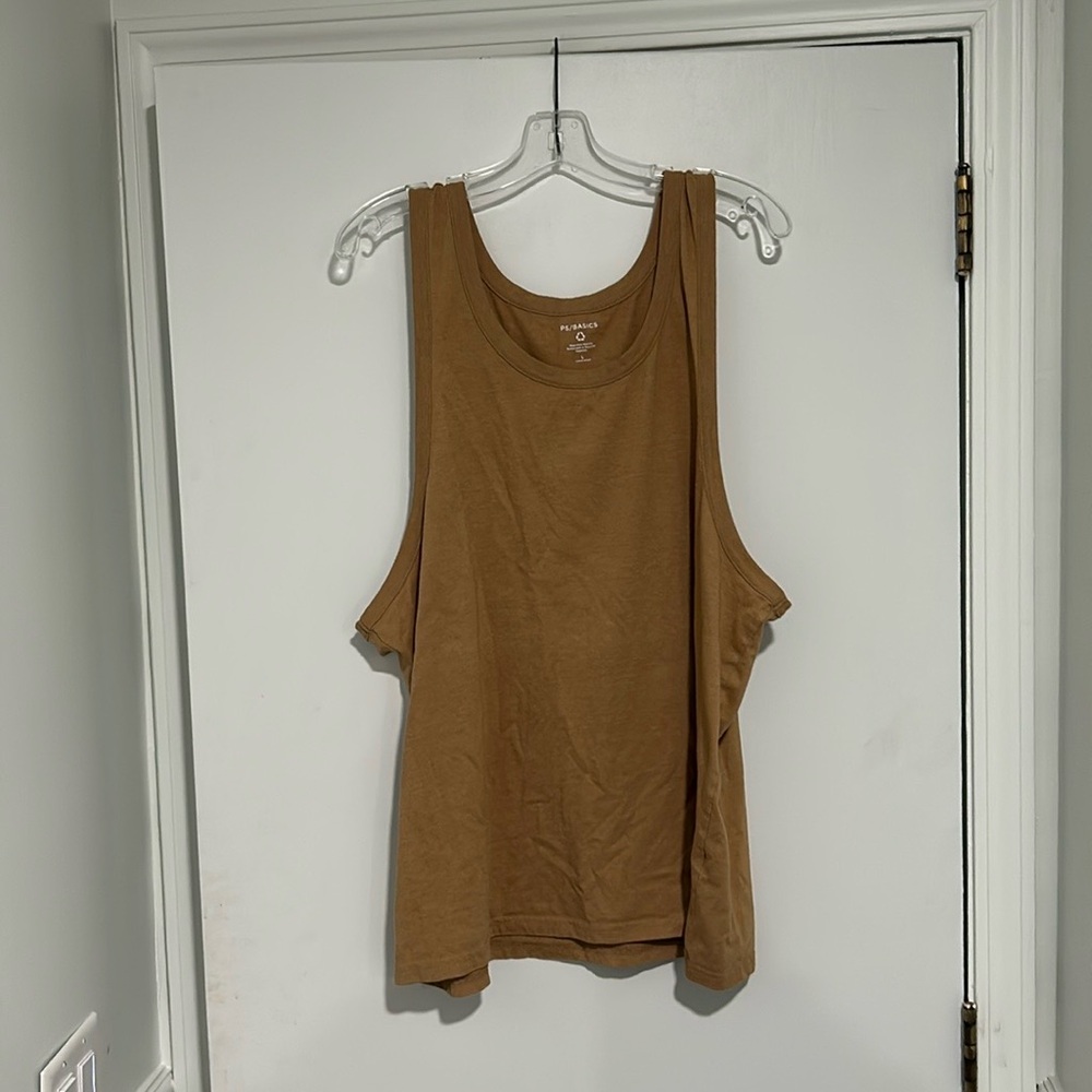 Pacsun 
Tank top
Cotton
L
Tan